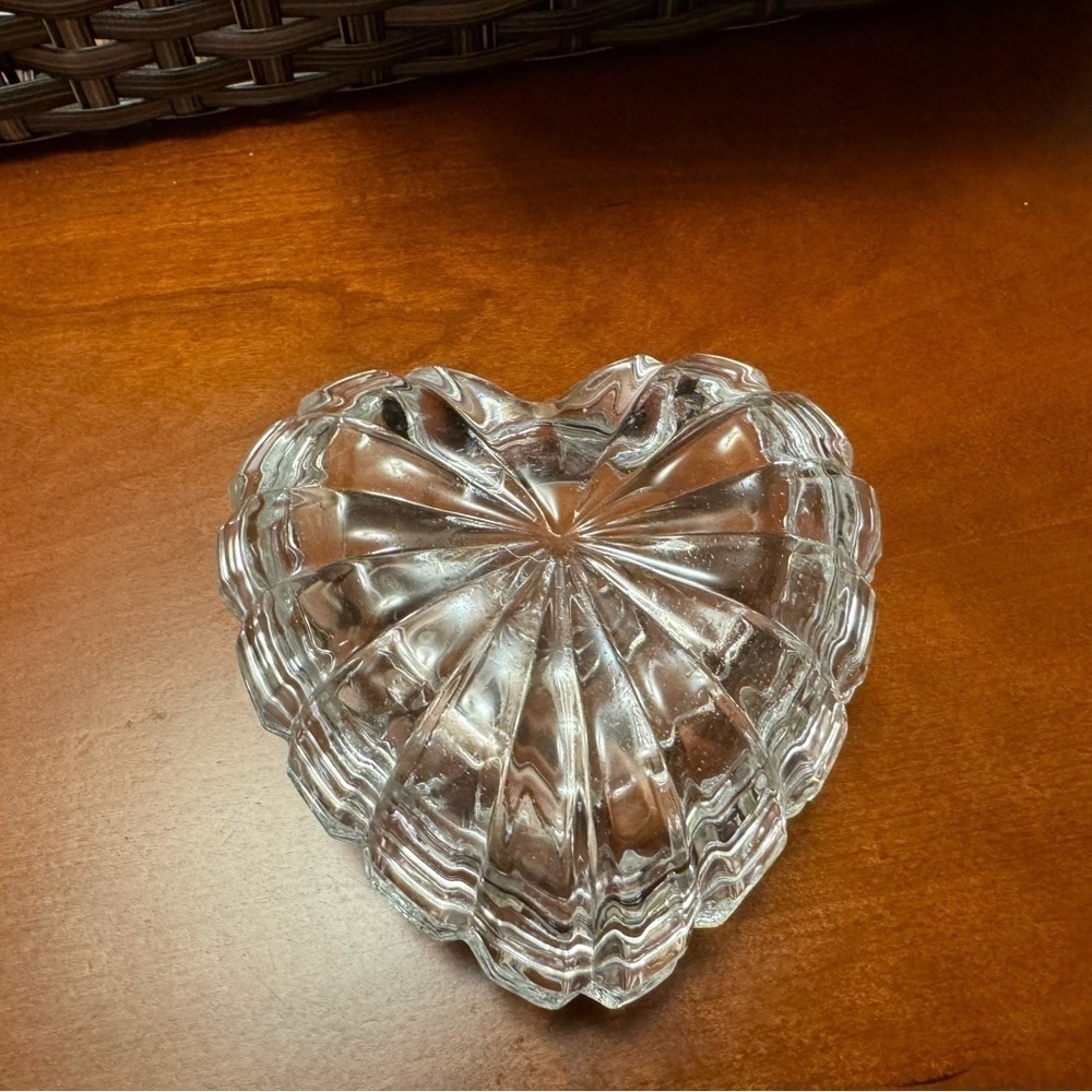 Heart 2 pc candy dish or trinket keeper